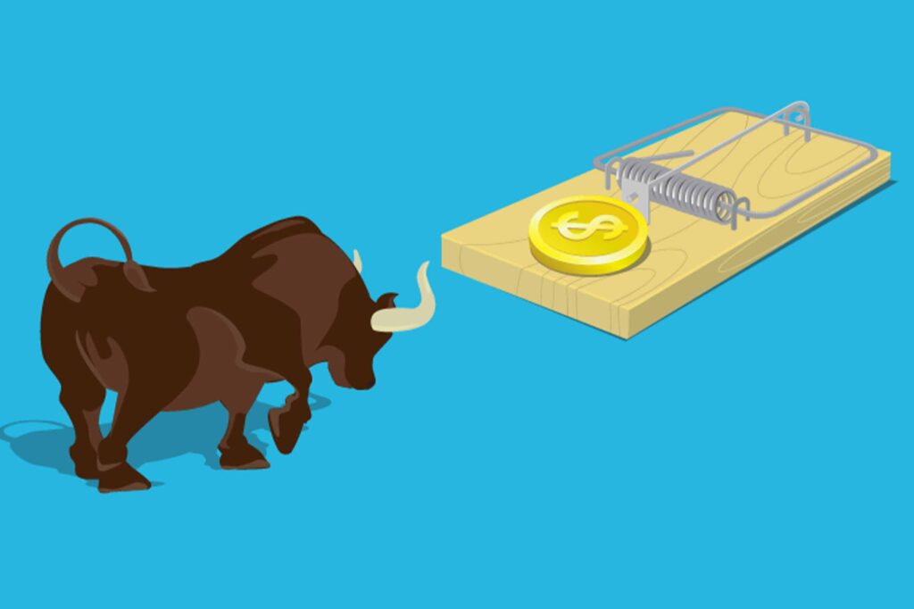 تله گاوی (Bull Trap) چیست؟ - امیر تریدر تله گاوی چیست و چه تفاوتی با تله خرسی دارد؟